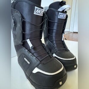 Burton Men's Moto Black Snowboard Boots
